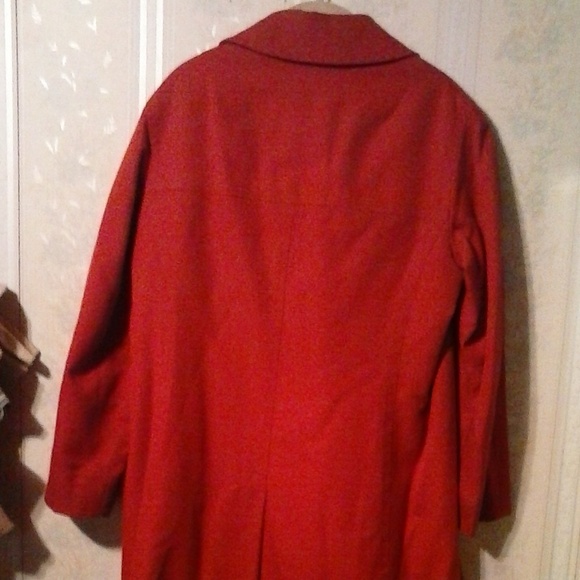 LONDON FOG WOMENS RED COAT ZIPOUT LINING *CLEARANCE - Picture 7 of 8